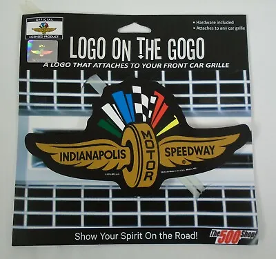 Indianapolis Motor Speedway Logo Badge Attaches To Front Of Your Vehicie Indy500 • $9.99