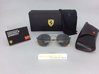 RAYBAN SUNGLASSES RB3647 M FERRARI SCUDERIA FULL SET W Collector Box And Sleeve • $195