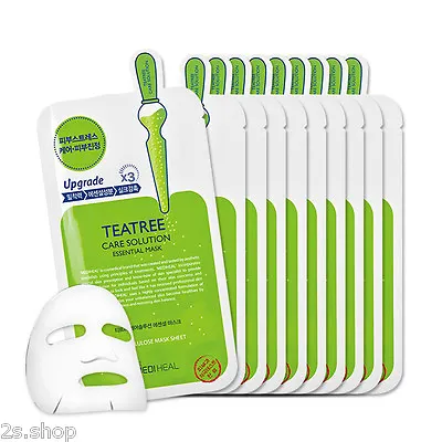 [Mediheal] TEATREE CARE SOLUTION Healing Essential Mask Pack • $12.90