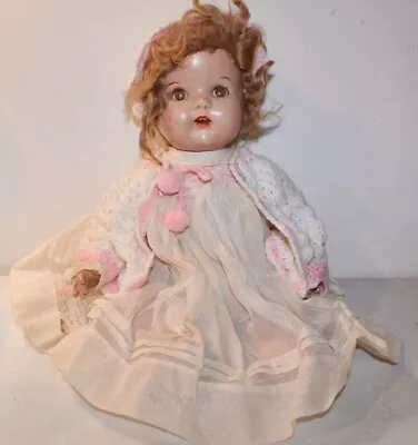 Vintage 20  Composition Shirley Temple Baby Doll • $50