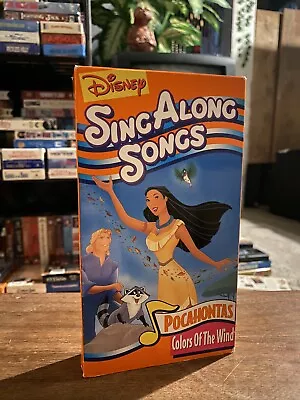 Disney Sing Along Songs - Colors Of The Wind (VHS) • $4.50