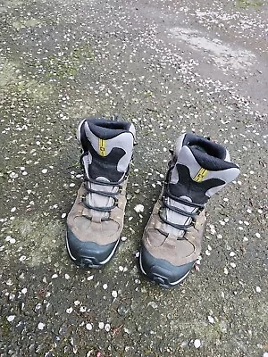 Salomon Conquest Gtx Mid Hiking Gortex Walking Boot Size 7 • £20