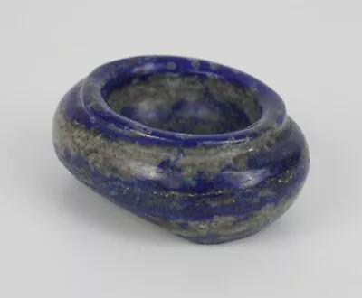 Antique Chinese Lapis Lazuli Carved Censer Brush Washer QING Dynasty • £0.99