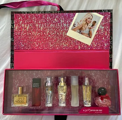 Victoria’s Secret 7 Mini Eau De Parfum Perfume Gift Set With Box *RARE* • $114.99