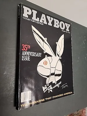 Vintage Usa Playboy Magazine Jan 1989 35th Anniversary Edit.  Vgc+ Used • $48