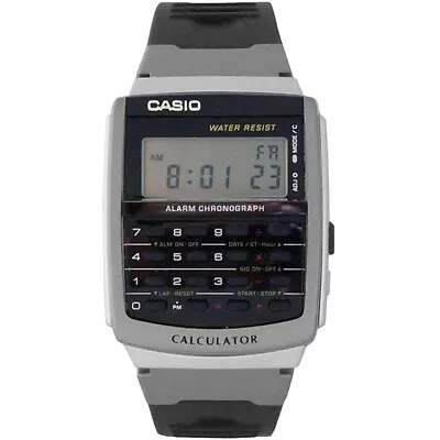 New Casio Mens Digital Databank Calculator Watch - Ca56-1 - Rrp £49 • £34.95