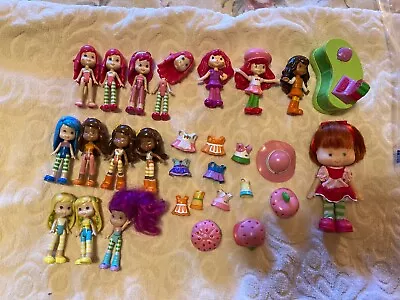 2008-15 Strawberry Shortcake Lot: Register Doll Mini Figures McDonald’s (15)+ • $75
