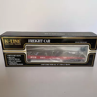 K-line Freight Car K-69011 Kansas City Southern Classic Flat Car • $17.99