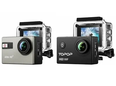 £41.99 • Buy Action Cameras 12MP/ 20MP Wi-F 1080P LCD Screen Full HD Action Camera Waterproof