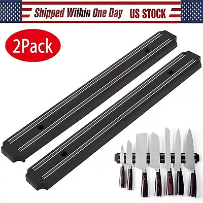 2pack 21.6   Wall Mount Magnetic Knife Scissor Storage Holder Rack Strip Kitchen • $17.99