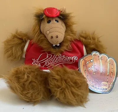 ALF Orbiters Plush Hand Puppet Burger King Baseball Team Outfit Vintage 1988 • $9.99