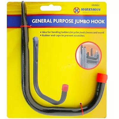 LARGE Ladder Storage Hook General Purpose Utility  Bike  Shed Garage • £3.19