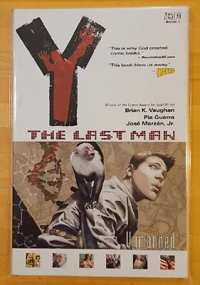 Y The Last Man: Unmanned - TPB #1 - 12th Print - 2003 - Vol.1 • $4