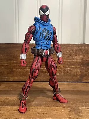 Marvel Legends Custom Cel-Shade Scarlet Spider Across The Spiderverse • $110