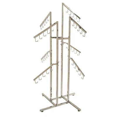 £70 • Buy Professional Chrome Handbag Purse Display Rack With 8 Waterfall Strong Arms