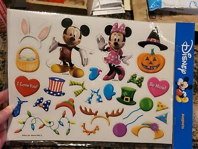 NEW Disney Fridge Magnets Set Mickey & Minnie - NEW Free Ship • $13.88