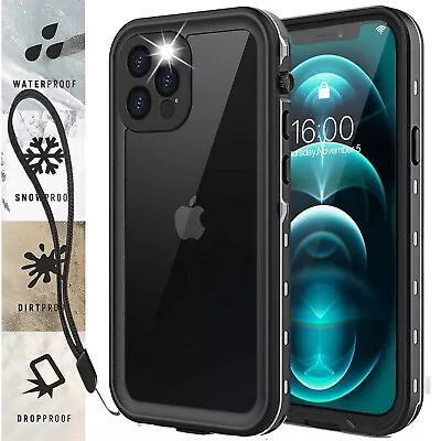 Life Waterproof Dust ShockProof Case IPhone 15 14 13 12 11 Pro Max XR X SE 8 7 • $22.99