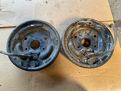 62-69 Dodge Plymouth MOPAR B Body Front Drum Brake Plate Hub Set OEM Belvedere • $74.99