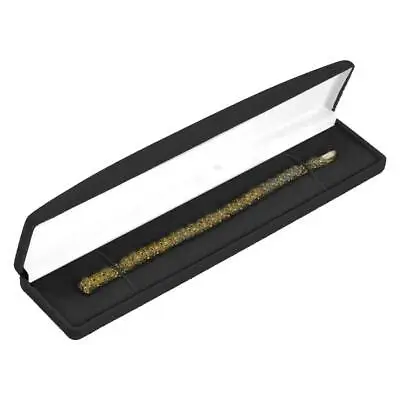 Lot Of 24 Black Velvet Jewelry Bracelet / Watch Gift Packaging Boxes  • $58.51