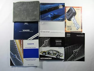 2001 Volvo S80 Owners Manual Book • $12