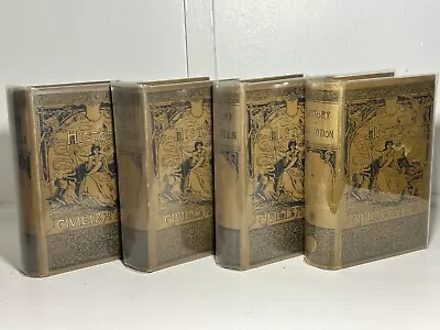 History Of Civilization E. A. Allen 1889 4 Vol Set • $179