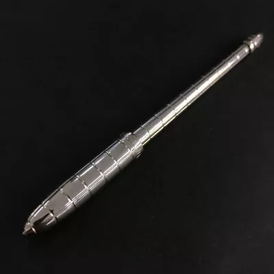 Louis Vuitton Stilo Agenda Silver Tone Ballpoint Pen/4Y0149 • £40.96