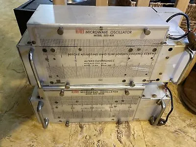 Alfred Laboratories MICROWAVE OSCILLATOR Lot Of 2 • $500