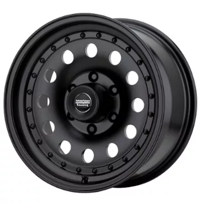 4- 15 Inch Black Wheels Rims American Racing Outlaw II 15x7  6x5.5 Lug AR625783B • $608