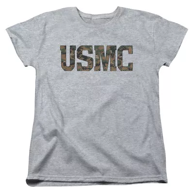 U.S. Marine Corps  Camo Fill  Women's T-Shirt • $35.89