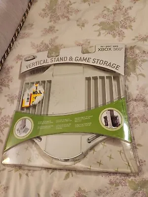 Intec 2005 XBox 360 Vertical Stand & Game Storage New • $49