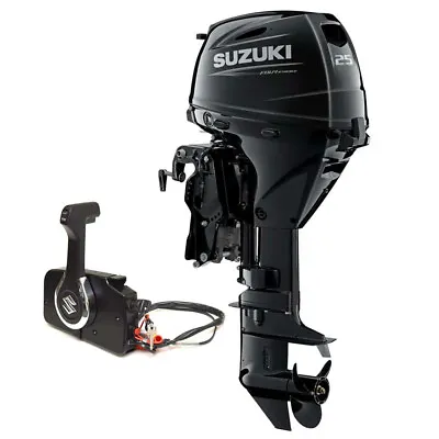 Suzuki Boat Outboard Engine DF25ATL5 | 25 HP 20 Inch Marine Motor • $4321