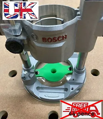 £9.99 • Buy Bosch GKF 600 Router Guide Bush No  Extra Base Needed  All Bush Sizes Available.