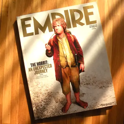 Empire Magazine #282 Dec 2012 - Hobbit + Gandalph 3d Cover/poster • £7.99
