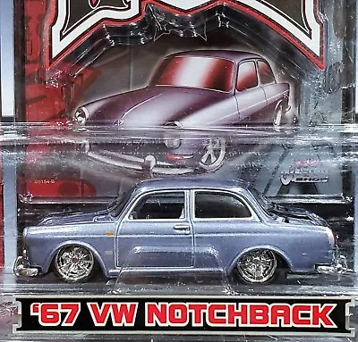 Maisto 67 1967 VW Volkswagen Notchback G Ridez Custom Style Collectible Car Pur • $12.99