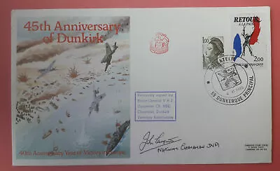 Major-General JOHN CARPENTER CB MBE Signed 45th Anniversary Of Dunkirk RAF Cover • £4.50
