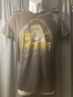 Bowie Original Vintage Ziggy Shirt Velvet Underground Stooges Iggy Pop Lou Reed  • $69