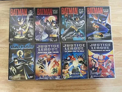 Batman Animated Series/ Justice League DVDs • $35