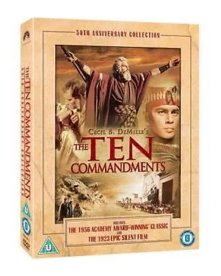 The Ten Commandments DVD (2006) Charlton Heston DeMille (DIR) Cert U 3 Discs • £4.18