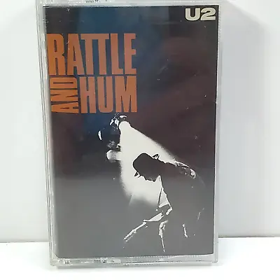 U2 Rattle And Hum Cassette Tape (1988) US 1st 80s Alternative Pop TESTED • $9.99