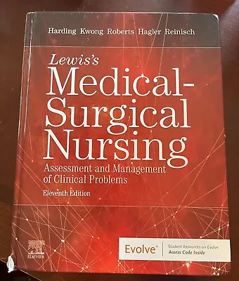 Lewis's Medical-Surgical Nursing : Assessment And Management Of Clinical... • $14.99