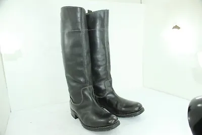 G-star Raw Boots Size 8 B Leather Black In Pristine Condition  • $59.99