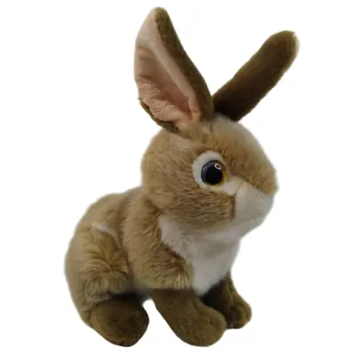 Wild Republic K&M International Rabbit Bunny Hare Plush Stuffed Animal Realistic • $11