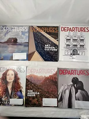 American Express Departures Magazines 2020. Pick Your Edition! • $4.99