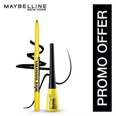 Maybelline New York Colossal Bold Liner & Colossal Kajal Combo (0.35g+3ml) • $10.94