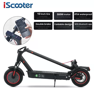 Folding Electric Scooter 500w Adult E-scooter 40km Long Range 19mph App Control • $327.99