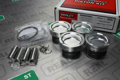 Manley Platinum Series Forged Pistons 88mm 9.5:1 Mazdaspeed3 MZR 2.3L 630005C-4 • $693.62