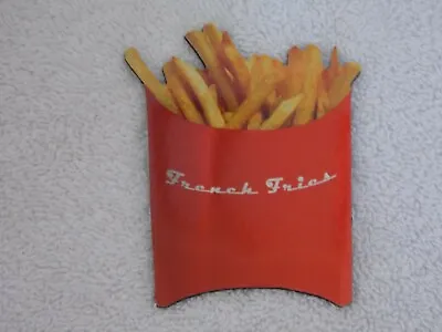 Paper House FRENCH FRIES Refrigerator Magnet • $3.99