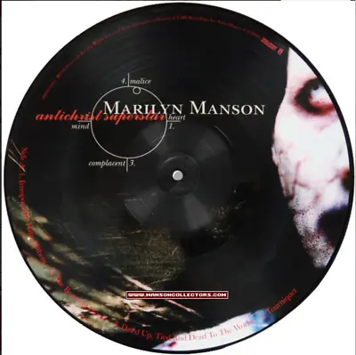 Marilyn Manson - Antichrist Superstar (2006) Nothing Records 2xLP Picture Disc • $594.99