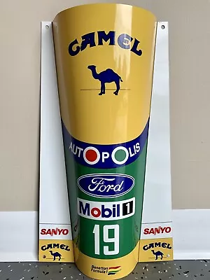 WOW!!! FORMULA 1 F1 Michael Schumacher Benetton FORD 1991 Race Car Nose Sign • $59