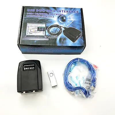Stage Light Martin 1024 DMX512 Controller Jockey Console USB Software Interface • $155